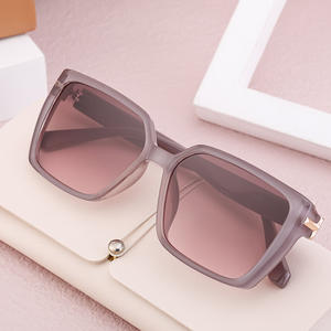 Gafas de sol con montura cuadrada de My Brand para mujer, lentes de PC UV400, montura negra, gafas de protección solar para exteriores - Product Image 4