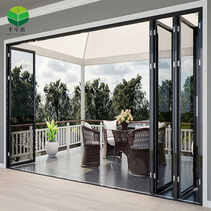 <span class=keywords><strong>Porte</strong></span> <span class=keywords><strong>Pliante</strong></span> Française Moderne en Aluminium Nouveau Bi Fold Verre Accordéon <span class=keywords><strong>Patio</strong></span> Partition Portes Coulissantes <span class=keywords><strong>Prix</strong></span> Usine pour Villa Intérieur - Product Image 5