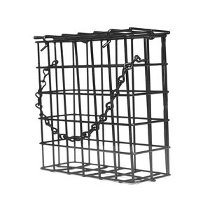 Mangeoire à oiseaux carrée en métal avec chaîne de suspension, mangeoire extérieure durable pour colibris, petite taille TJ 006 - Product Image 1