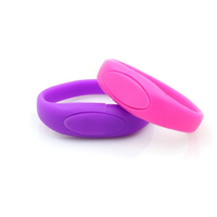 Gelang silikon massal, Flash Drive USB 2.0 16GB 32GB, gelang silikon murah, plastik PVC