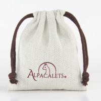 Pochette en toile de coton bio réutilisable personnalisée avec cordon de serrage pour bijoux, lunettes et boucles d'oreilles – Vente en gros promotionnelle