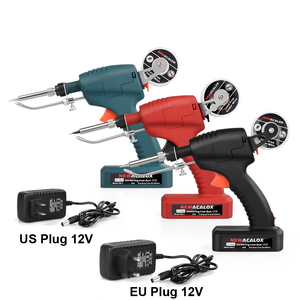 <span class=keywords><strong>Soldador</strong></span> inalámbrico 80W <span class=keywords><strong>soldador</strong></span> DC 12V baterí<span class=keywords><strong>a</strong></span> de iones de litio incorporada 30s pistola de soldadura de calentamiento rápido para reparar soldadura - Product Image 1
