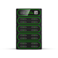 Cellule publique 16 ports Multi Dc Fast Mobile Usb Phone Self-service Armoire de charge à pièces avec application
