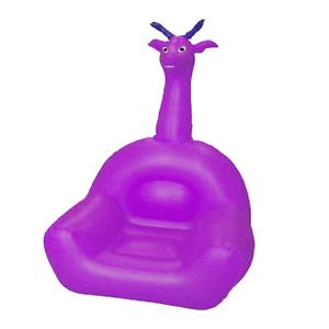 <span class=keywords><strong>Fauteuil</strong></span> gonflable Waterhan moderne, pliable, imperméable, portable, motif animal mignon girafe en PVC, pour salle à manger, salon, chambre - Product Image 2