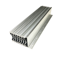 Mécanisme de table extractible multi-pliage de 2200mm Table à manger Glissières de tiroir en argent Rails télescopiques en aluminium pour Table à manger