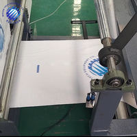 Machine de fabrication de sacs tissés à valve entièrement automatique de haute qualité pour ciment, riz, maïs, sucre, capacité 50 kg, avec fonctions de découpe et de couture du plastique