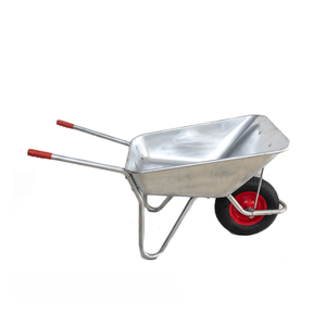 Vente chaude grande capacité galvanisé plateau chariot à outils jardinage industriel lourd brouette - Product Image 4