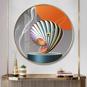 L'entrée fait face à la porte <span class=keywords><strong>de</strong></span> la véranda décorative, style européen <span class=keywords><strong>de</strong></span> luxe <span class=keywords><strong>haut</strong></span> <span class=keywords><strong>de</strong></span> <span class=keywords><strong>gamme</strong></span>, peinture sur porcelaine en cristal rond - Product Image 3