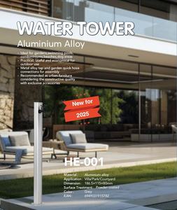 Fontaine d'eau murale de <span class=keywords><strong>jardin</strong></span> debout avec robinet et <span class=keywords><strong>colonne</strong></span> de pompe à eau de bassin - Product Image 4