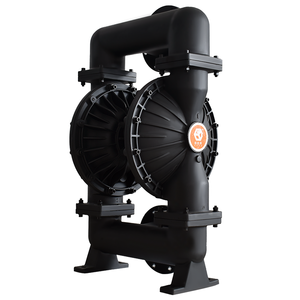 Bomba de Agua Neumática GODO QBY3-100L, Fabricantes de Bombas de Diafragma Neumáticas de Aluminio para la Industria Alimentaria - Product Image 5