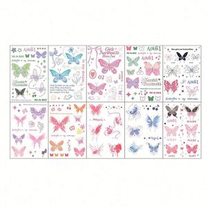 Hot Sale <b>Tattoo</b> Stencil Waterproof <b>Temporary</b> Men and Women Lasting Juice Arm <b>Tattoo</b> Black Semi Permanent <b>Tattoo</b> Sticker - Product Image 3