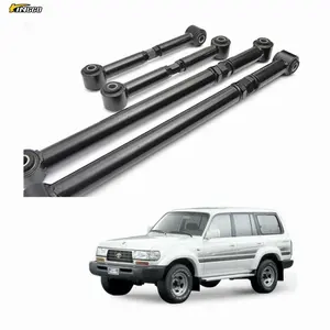 LC80 Suspension Adjustable Rear Lower Upper Trailing Control Arm For Land Cruiser 80 105 series