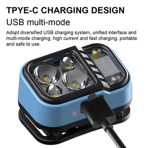 Outdoor Activities Rechargeable <strong>Headlamp</strong> Digital Display Sensor Portable Fishing Strong Light Adjustable Waterproof <strong>Headlamp</strong> - Product Image 5