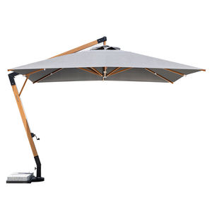 Base de granit de 50kg pour parapluies de patio en porte-à-faux grandes bases de <span class=keywords><strong>parasol</strong></span> <span class=keywords><strong>gris</strong></span> poids supplémentaire bases de marbre Parasols parapluies extérieurs - Product Image 2