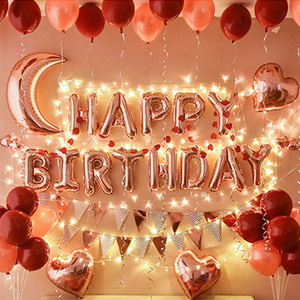 Set de Decoración con Globos de Cumpleaños, Kit de Globos Desechables de Lujo para Bebés, Niños y Niñas - Product Image 5