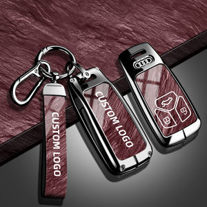 Adatto per cover chiave <span class=keywords><strong>Audi</strong></span> A6L Q5L A4L <span class=keywords><strong>A3</strong></span> Q3 q7l Q4 Q2L Q6 custodia speciale per auto in metallo involucro con fibbia di alta qualità - Product Image 2