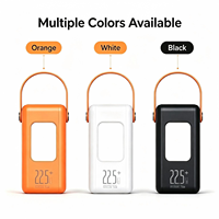 Batterie externe VELA 22,5 W à charge ultra-rapide avec 4 câbles intégrés, compacte et portable, avec sangle pour smartphones