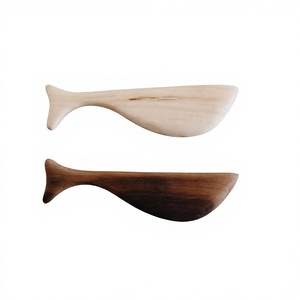 Cuchillo para Queso en Forma de Hacha de Madera, Diseño Moderno y Minimalista Ecológico, Acabado Espejo, Cuchara para Untar Mantequilla para Bodas - Product Image 2