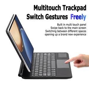 Oem Biểu Tượng Tùy Chỉnh Ngôn Ngữ Đứng Không Dây Trackpad Backlit Folio Từ Trường Hợp Đối Với Honor V7 Pro 11 Ma Thuật Bàn Phím - Product Image 4
