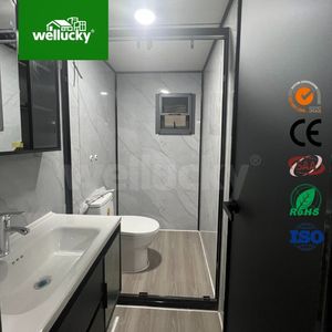 <span class=keywords><strong>Maison</strong></span> préfabriquée modulaire, <span class=keywords><strong>maison</strong></span> mobile à vendre, structure en acier, <span class=keywords><strong>maison</strong></span> conteneur avec panneaux EPS ignifuges pour dortoir de travailleurs, bureau - Product Image 4