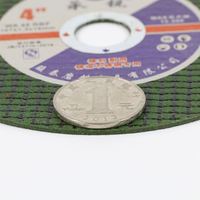 Disque de découpe en résine de 4 pouces 107x1.2x16mm WA46, lame de meuleuse d'angle, tranchante et durable pour l'acier inoxydable