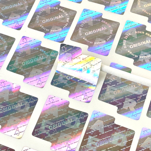 Etiqueta adhesiva de holograma de seguridad personalizada autenticidad descubrir una etiqueta holográfica 3D de registro - Product Image 1