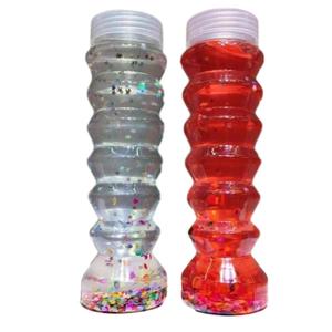 สไลม์ใสสีสันสดใส น้ำหนัก 180 กรัม สำหรับเด็ก รุ่น New Kids Educational  ดินน้ำมันคริสตัลผลไม้สามสี - Product Image 3