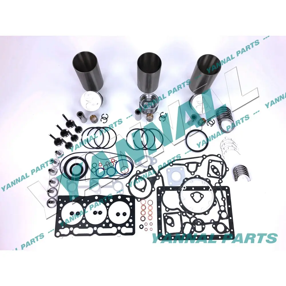 Kit de reconstruction de révision STD de vente directe d'usine pour moteur Kubota D1105 IDI 3 cylindres