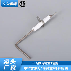 Aguja de encendido para estufa de gas 62-23543-01, bobina de cerámica, sensor de temperatura integrado de acero inoxidable para detección de llama en horno - Product Image 2