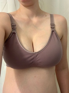 Sujetador de lactancia personalizado sin costuras para embarazadas, Bralette suave y transpirable, cómodo para maternidad - Product Image 5