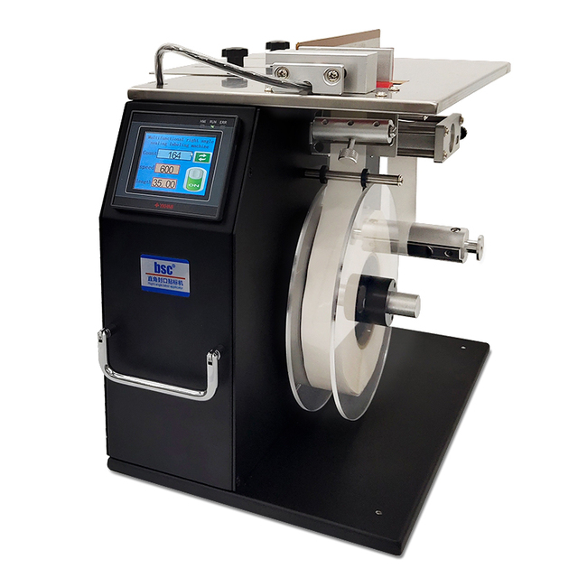 Box Edge Sealing Label Applicator Available to Transparent Labels and Non-transparent Labels Peeling and Stick