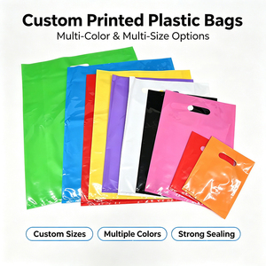 <span class=keywords><strong>Bolsas</strong></span> <span class=keywords><strong>de</strong></span> Plástico Troqueladas JIJID con Logotipo Personalizado para Boutique y Embalaje <span class=keywords><strong>de</strong></span> Ropa, Bolsa <span class=keywords><strong>de</strong></span> <span class=keywords><strong>Compras</strong></span> con Nombre <span class=keywords><strong>de</strong></span> Marca Personalizado - Product Image 5