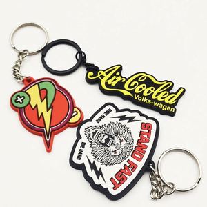 Factory Price Cute Soft PVC Rubber Key Ring Key Chain Custom Soft PVC Keychain, Rubber Keyring, Silicone Key Chain - Product Image 1