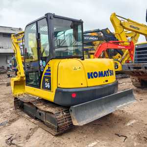 Mini excavatrice d'occasion de chenille Pc56-7 du <span class=keywords><strong>PC</strong></span> 56 PC56 de KOMATSU de <span class=keywords><strong>5</strong></span> tonnes à vendre - Product Image 5