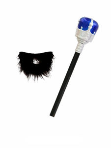 Costume da Re <span class=keywords><strong>Nero</strong></span> Medievale per Bambini, Travestimento per Feste di Halloween e Natale, Abito da <span class=keywords><strong>Principe</strong></span> per Spettacoli - Product Image 5