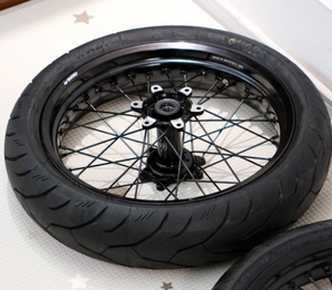 ชุดล้อแปลงซูเปอร์โมโตสำหรับรถ New Surron Ultra Bee ขนาด <span class=keywords><strong>17</strong></span> นิ้ว พร้อมยางถนน ขนาด 17x2.5/17x3.5 สำหรับล้อหน้าและล้อหลัง - Product Image 5
