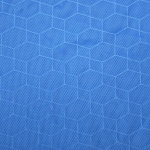 Mới tùy chỉnh thiết kế khô phù hợp Wicking 170 ~ 180gsm 100% <span class=keywords><strong>polyester</strong></span> bóng đá nổi chim mắt lưới vải cho thể thao - Product Image 6