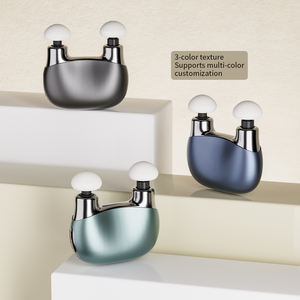 ปืนนวดกล้ามเนื้อแบบพกพาขนาดเล็ก ใช้ไฟฟ้า นวดเนื้อเยื่อลึก แบบสองหัว สำหรับนวดตัวและกล้ามเนื้อ - Product Image 1