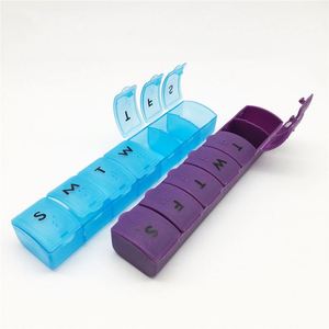 กล่องใส่ยาแบบรายสัปดาห์ 7 วัน กล่องจัดยา 7 ช่อง ปลอดสาร BPA - Product Image 3