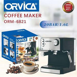Italian Style Coffee Machine Stainless Steel Semi Automatic Espresso Maker With Steam Milk Frothing For Home Office Use - Product Image 4