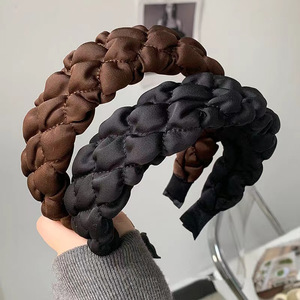 Nouveau Bandeau <span class=keywords><strong>Femme</strong></span> 2024 Tendance Internet, Noir, Antidérapant, Fait Main, à Effet Bulle, pour <span class=keywords><strong>Coiffure</strong></span> Haute et Lavage du <span class=keywords><strong>Visage</strong></span> - Product Image 6