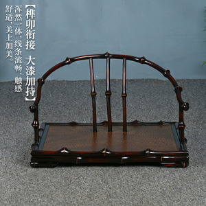 Chinese Style Bamboo Tea Table Set 2 Piece Durable Ming Style Tatami Kang Table For Dining Room - Product Image 4