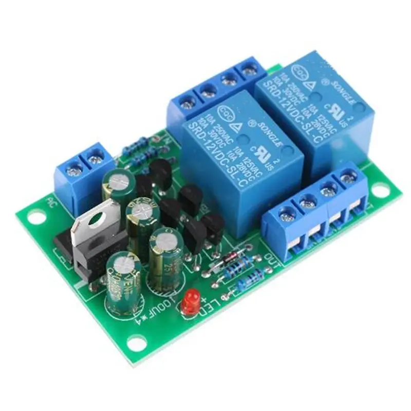 Audio Speaker Protection Board Boot Delay DC Protect Kit DIY Double Channel delay of 3-5 seconds
