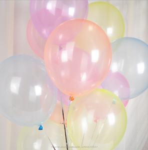 Nuevo 3g de cristal bobo globo colorido transparente claro globos para decoraciones de fiesta de boda - Product Image 2