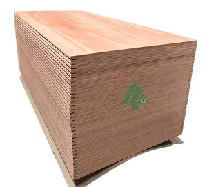 Plateau en bois à plis, plastique naturel Keruing pour la livraison, conteneur de 30mm