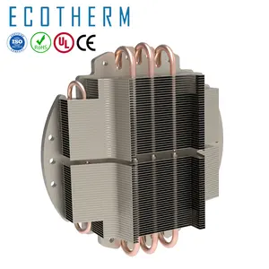 Ecotherm aluminium 500w led heat pipe heatsink led light heat sink manufacturing