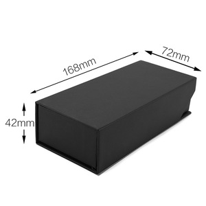 Étui à lunettes magnétique rectangulaire en carton rigide, design rétro été 2024, pour lunettes de soleil et lunettes de vue (6-8,9 pouces) - Product Image 5