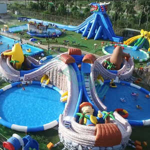 Aoyu Lớn Ngoài Trời <span class=keywords><strong>Inflatable</strong></span> Lâu Đài Bouncy Combo Cho Nhà Mùa Hè Nhảy Trampoline Trượt Nước Công Viên Sân Chơi - Product Image 1