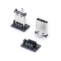 Fabricante profesional de USB 3,1 tipo C 16P hombre Vertical conector SMT