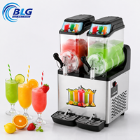 Machine à slush automatique BLG, machine à boissons glacées commerciale, machine à glace pilée, machine à granita, machine à slush pour bar et restaurant